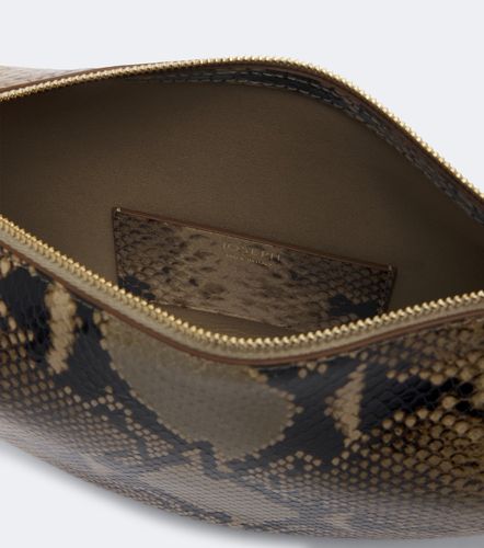 Bean snake-effect leather shoulder bag - Joseph - Modalova