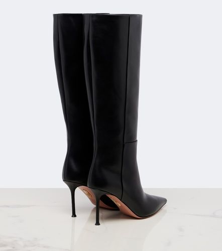 Botas altas Harper de piel - Aquazzura - Modalova