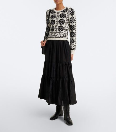 Vestido de intarsia de alpaca, lana y algodón - Polo Ralph Lauren - Modalova