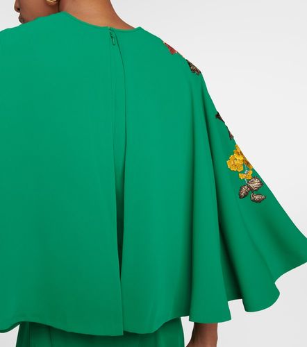 Vestido largo Zinnia con capa bordada - Costarellos - Modalova