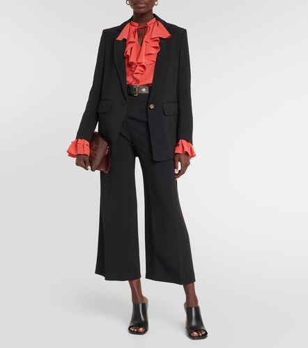 Blazer de botonadura simple en cady - Etro - Modalova