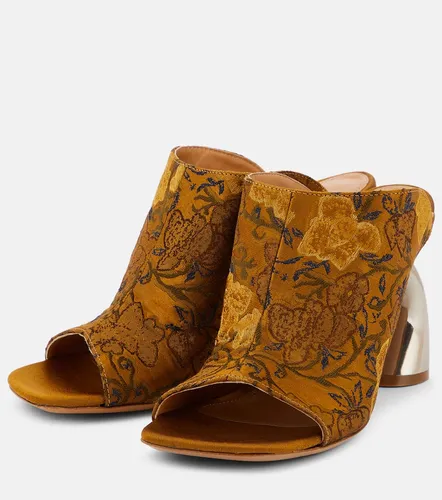 Pantoletten aus Jacquard - Dries Van Noten - Modalova