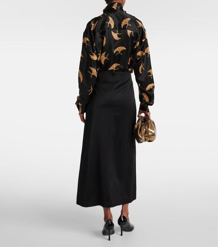 Gonna lunga in crêpe satin - Dries Van Noten - Modalova