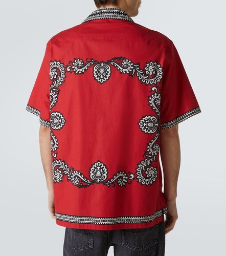 Camisa bowling de algodón estampada - Dolce&Gabbana - Modalova