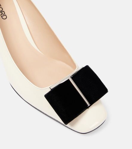 Pumps Audrey 55 in vernice con fiocco - Tom Ford - Modalova