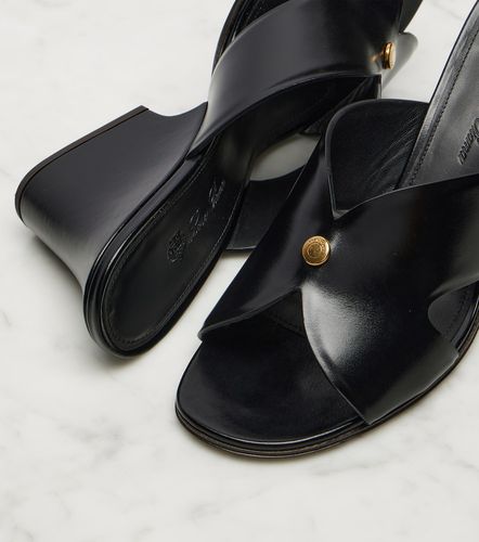Mules Vera 80 de piel con cuña - Loro Piana - Modalova