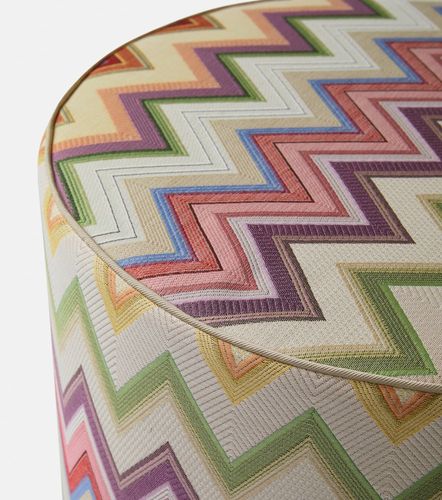 Missoni Agadir Zigzag pouf - Missoni - Modalova