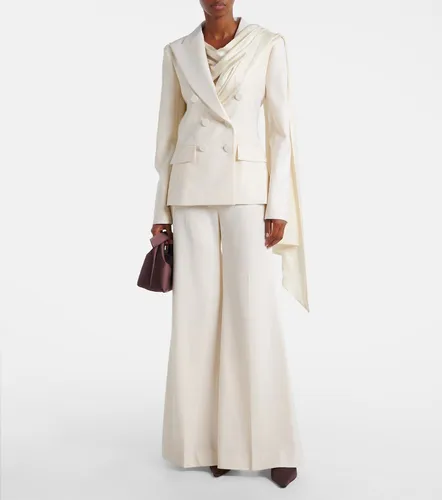 Pantalones flared de lana virgen - Nina Ricci - Modalova