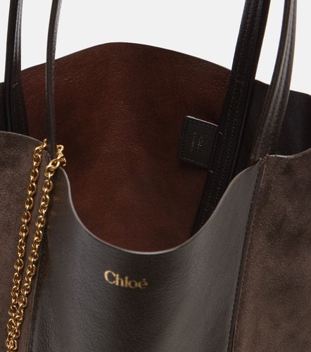 Chloé Tote Chloé Spin de piel y ante - Chloe - Modalova