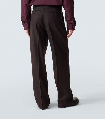 Bestickte Hose aus Wollflanell - Dries Van Noten - Modalova
