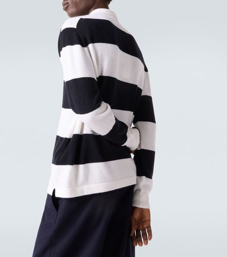 Polo in lana e cashmere a righe - Allude - Modalova