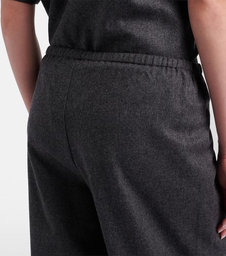 Austin wool and cashmere wide-leg pants - Asceno - Modalova