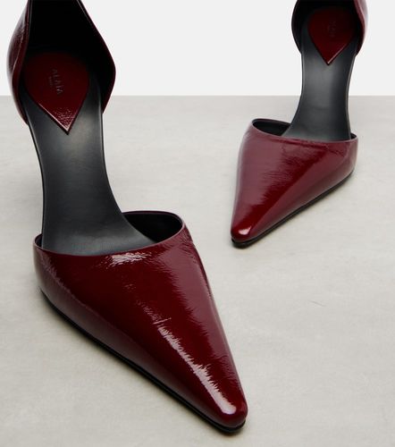 Alaia 90 leather pumps - Alaia - Modalova