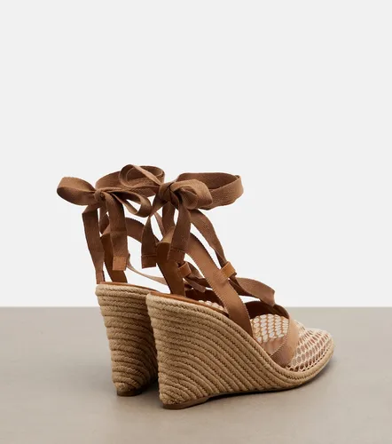 Toleda mesh espadrille wedges - Christian Louboutin - Modalova