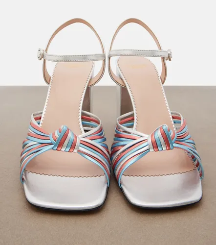 Annet metallic leather sandals - Valentino Garavani - Modalova