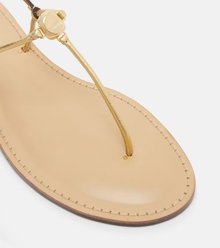Naivasha leather thong sandals - Amanu - Modalova