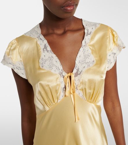 Rixo Midikleid aus Satin mit Spitze - Rixo - Modalova