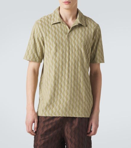 Polo Faustino de rizo de jacquard - Frescobol Carioca - Modalova