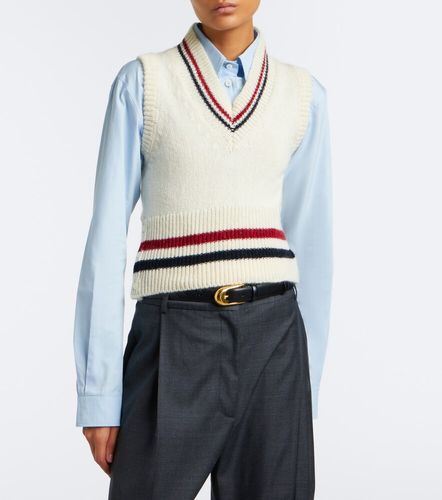 Chaleco Hector de lana y mohair - Thom Browne - Modalova