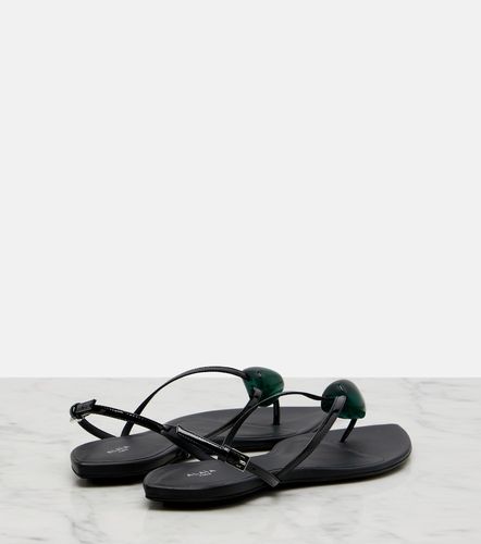 Alaïa Sandali infradito in vernice - Alaia - Modalova