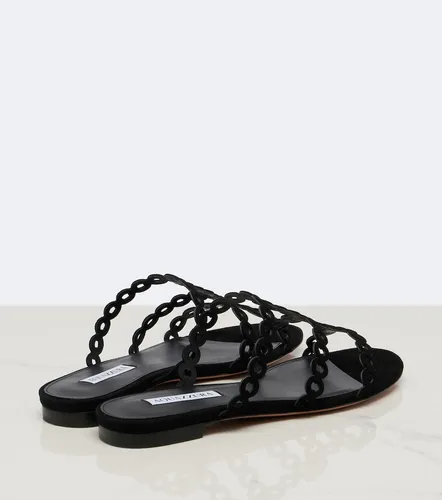 Infinity Chain suede sandals - Aquazzura - Modalova