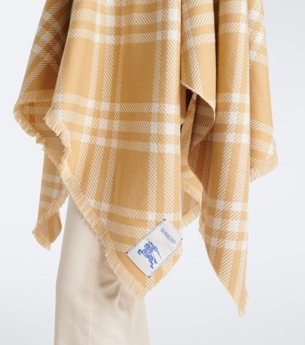 Mantella Check in lana, seta e cashmere - Burberry - Modalova