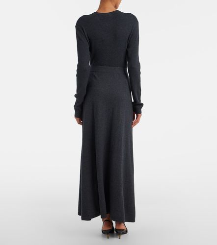 Gonna midi Adrienne in cotone e cashmere - Lisa Yang - Modalova