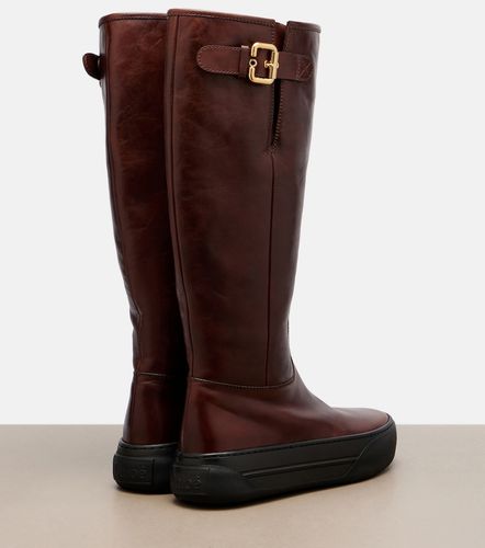Chloé Stiefel Delia aus Leder - Chloe - Modalova