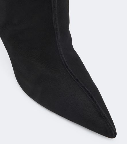 Stivali in suede con shearling - Magda Butrym - Modalova