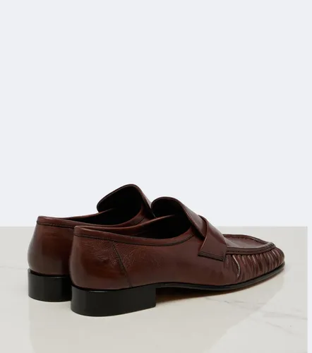 The Row Loafers Soft aus Leder - The Row - Modalova