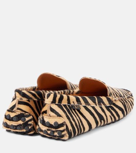 Mocasines Gommino de pelo de becerro - Tod's - Modalova