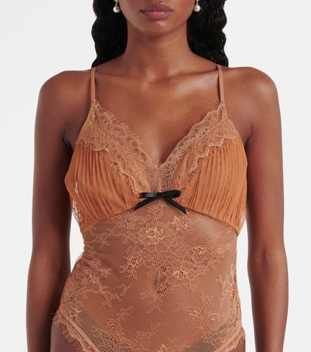 Body in mesh con pizzo - Self-Portrait - Modalova