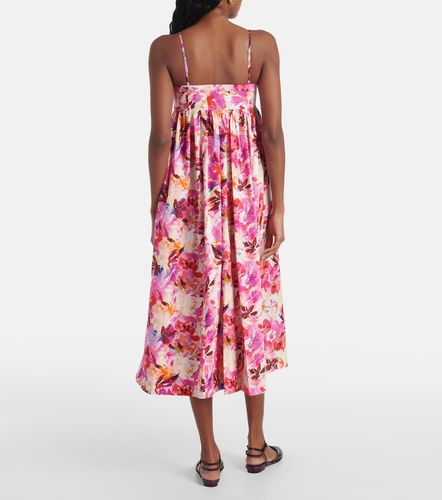 Vestido largo Lucille de algodón floral - Ulla Johnson - Modalova