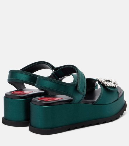 Sandalias con plataforma Slidy Viv' de piel - Roger Vivier - Modalova