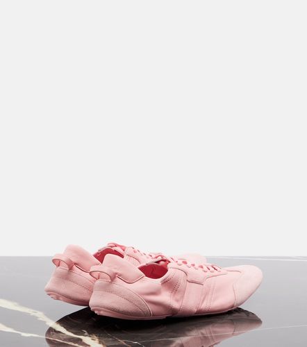 Zapatillas Flex de piel y ante - Gucci - Modalova