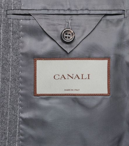 Canali Chalk stripe wool suit - Canali - Modalova