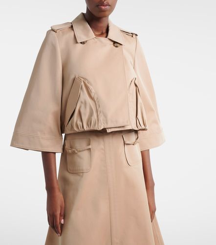 Luxury Layer cropped cotton-blend jacket - Dorothee Schumacher - Modalova