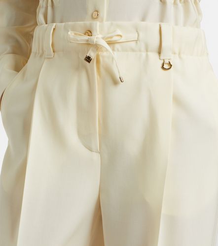 Moncler Gerade Hose aus Schurwolle - Moncler - Modalova