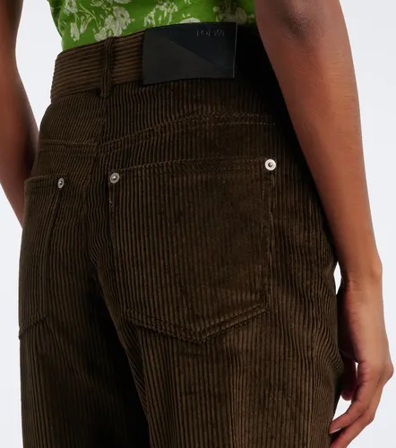 Pantaloni in velluto a coste di cotone - Loewe - Modalova