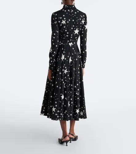 Belted printed silk-blend shirt dress - Dolce&Gabbana - Modalova