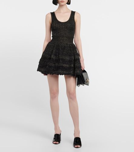 Crinoline wool-blend minidress - Alaia - Modalova