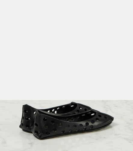 Alaia Perfo leather ballet flats - Alaia - Modalova