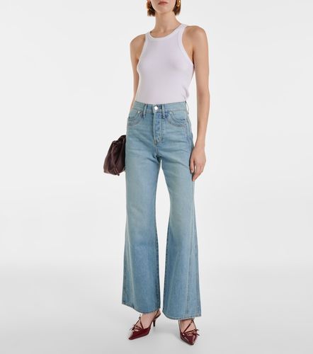 Jeans Taylor a gamba larga e vita alta - Veronica Beard - Modalova