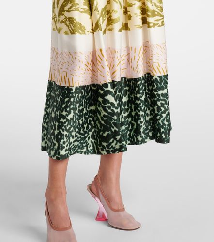 Falda midi estampada - Dries Van Noten - Modalova