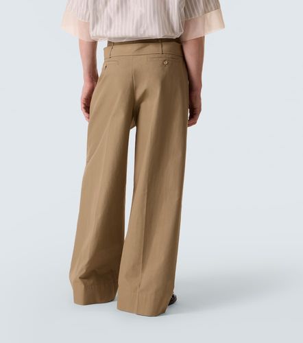 Pantaloni a gamba larga in canvas - Simone Rocha - Modalova