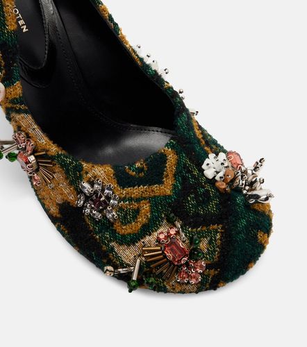 Embellished jacquard pumps - Dries Van Noten - Modalova