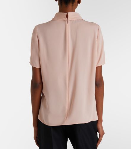 Valentino Top de georgette de seda - Valentino - Modalova