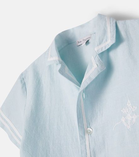Camisa bowling Malo de algodón y lino - Bebe Organic - Modalova
