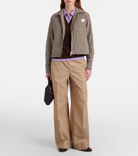 Pantalones anchos de algodón - Moncler - Modalova