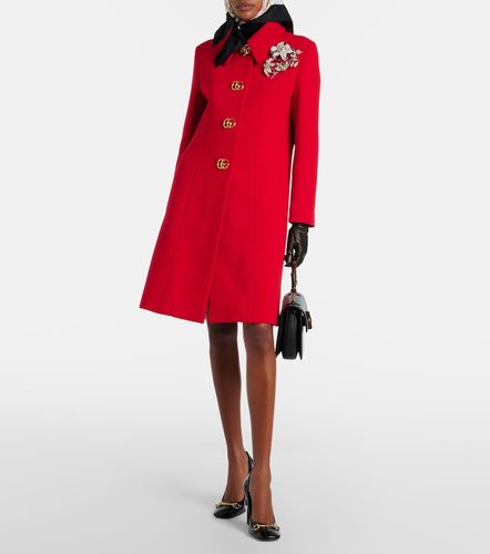 Gucci Double G wool coat - Gucci - Modalova